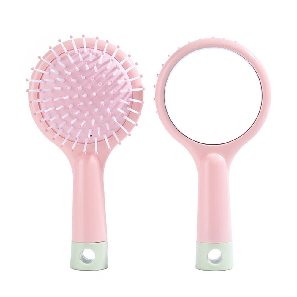 Sublimation Blank Air Cushion Hair Brush Factory Direct Colorful Plastic Comb with Sublimation PET Panel Bulk Supply
