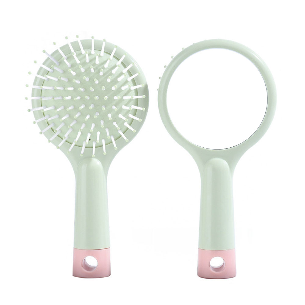 Sublimation Blank Air Cushion Hair Brush Factory Direct Colorful Plastic Comb with Sublimation PET Panel Bulk Supply