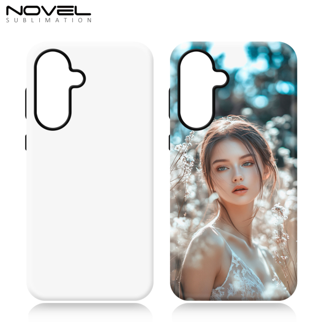 New Arrival 3D 2in1 Film Case Sublimation Cover Customized DIY Cell Phone Case for Samsung A36,A03S,A14,A23,A Series