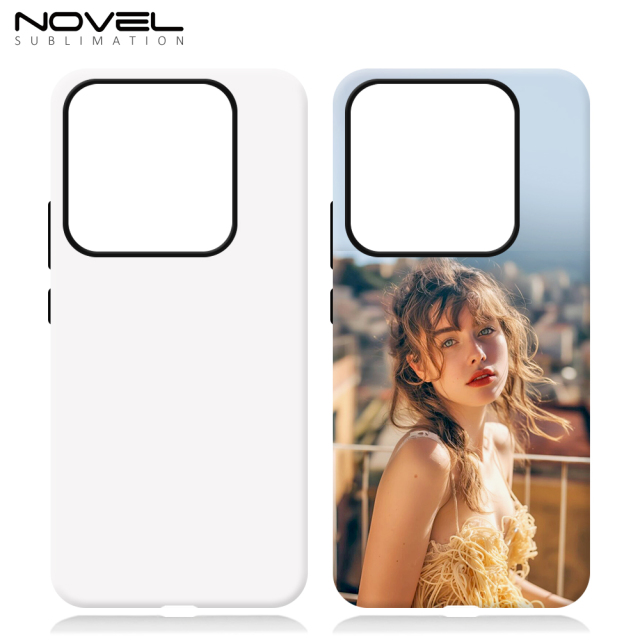 New Arrival 3D 2in1 Film Case Sublimation Cover Customized DIY Cell Phone Case for Xiaomi 14,Xiaomi 14 Pro,Xiaomi 14 Ultra
