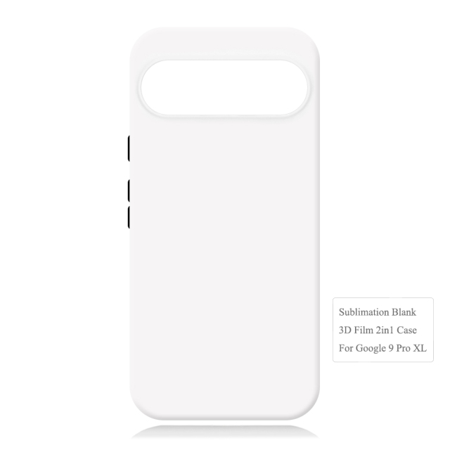 New Arrival 3D 2in1 Film Case Sublimation Cover Customized DIY Cell Phone Case for Google 9 Series