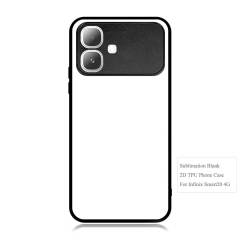New Arrival Sublimation 2D TPU Phone Case for Infinix Smart 20, Hot 60, Hot 60i, Smart 10, Hot 50i/Smart 9 with Aluminum Insert