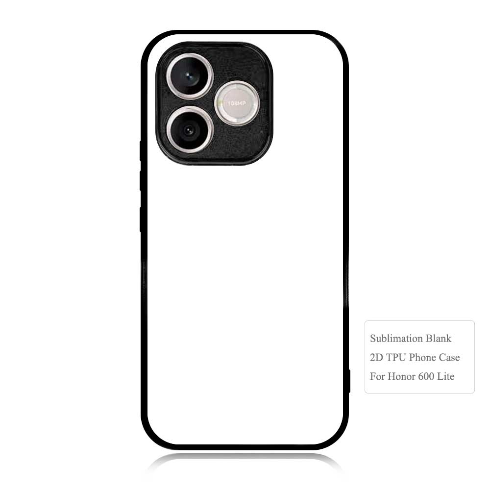 For Honor 600 Lite, Honor X6C, Honor 200,Honor 200 Pro,200 Lite 5G,Honor GT 5G CN,Honor Series Sublimation Blank Rubber 2D TPU Phone Case Cover