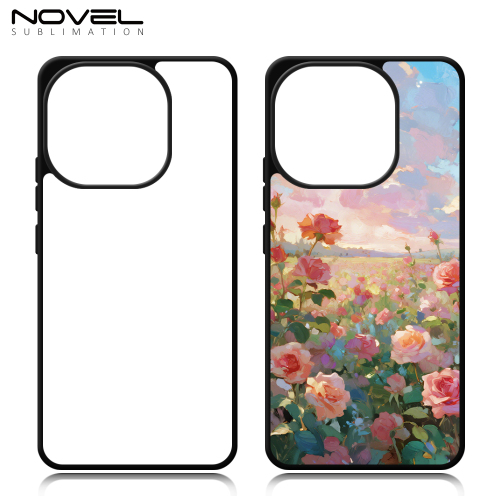 For Realme 16 Pro+ Sublimation Customized 2D TPU Phone Case With Metal Insert Phone Cover Anti-Slip Design