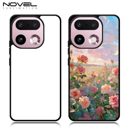 For Realme 16 Pro+ Sublimation Customized 2D TPU Phone Case With Metal Insert Phone Cover Anti-Slip Design