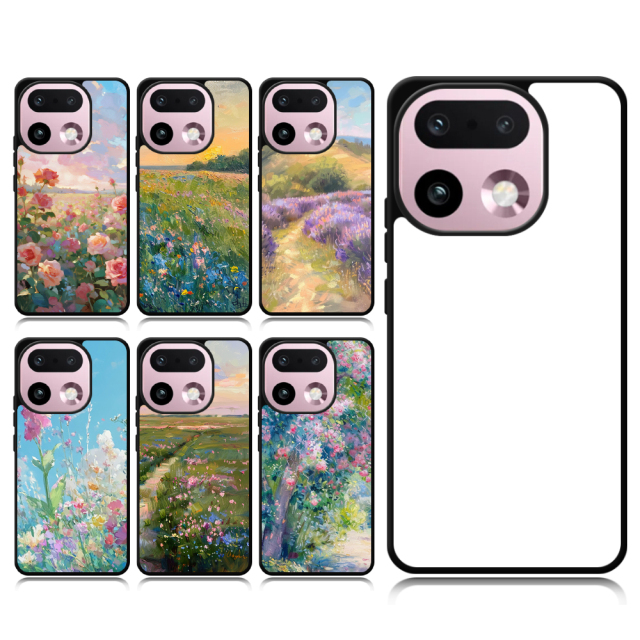 For Realme 16 Pro+ Sublimation Customized 2D TPU Phone Case With Metal Insert Phone Cover Anti-Slip Design