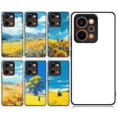 Sublimation 2D TPU Phone Cases for Realme P4 Power, Realme 15 5G, Realme 14 5G, Realme 13 Pro 5G, Realme14 Pro 5G,14 Pro+ 5G,Realme P3 Pro 5G Heat Transfer 2D TPU Phone Back Cover With Aluminum Sheet For DIY Customization.