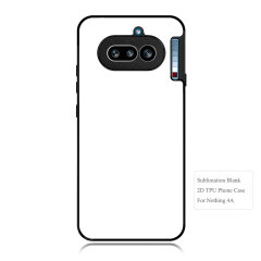 Sublimation 2D TPU Phone Case For Nothing Phone 4A, Nothing Phone 3A ProSoft Rubber Heat Press DIY Printing Phone Cover