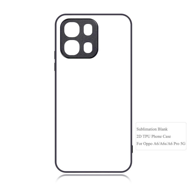 Sublimation Phone Case for Oppo Find X9S Pro Sublimation Blank 2D TPU Phone Case With Aluminum Insert