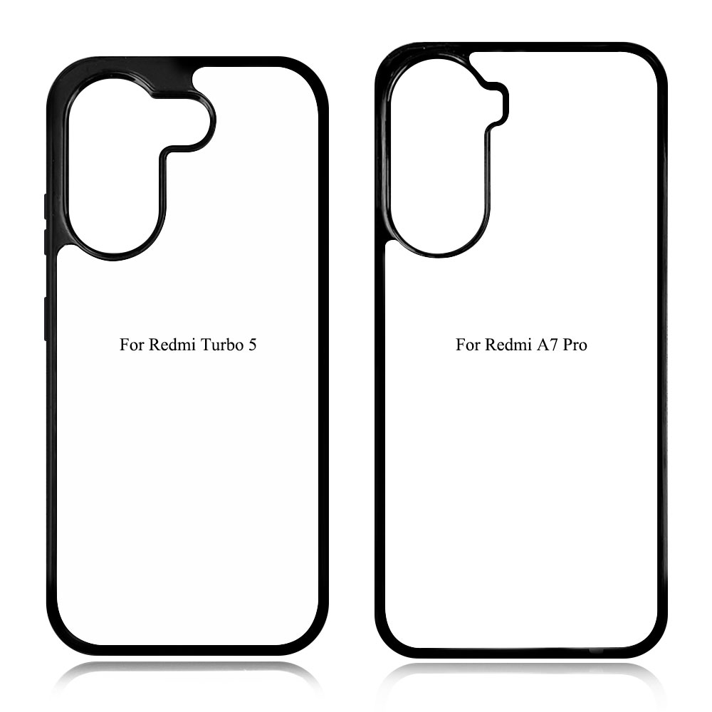 Sublimation 2D TPU Phone Case for Redmi Turbo 5 DIY Phone Cover With Aluminum Sheet