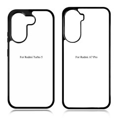 Sublimation 2D TPU Phone Case for Redmi Turbo 5 DIY Phone Cover With Aluminum Sheet
