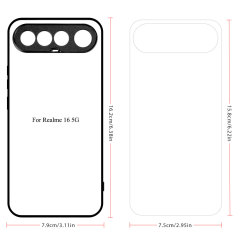 Sublimation Phone Case for Oppo Find X9S Pro Sublimation Blank 2D TPU Phone Case With Aluminum Insert