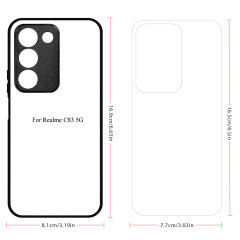 Sublimation Phone Case for Oppo Find X9S Pro Sublimation Blank 2D TPU Phone Case With Aluminum Insert