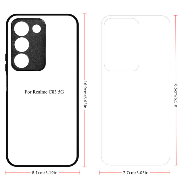 Sublimation Phone Case for Oppo Find X9S Pro Sublimation Blank 2D TPU Phone Case With Aluminum Insert
