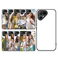 Smooth Sides!!! For Tecno Pova Curve 2, Pova Curve 2D TPU Phone Case With Aluminum Insert For Sublimation Printing