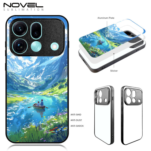 Sublimation Phone Case for Oppo Find X9S Pro Sublimation Blank 2D TPU Phone Case With Aluminum Insert