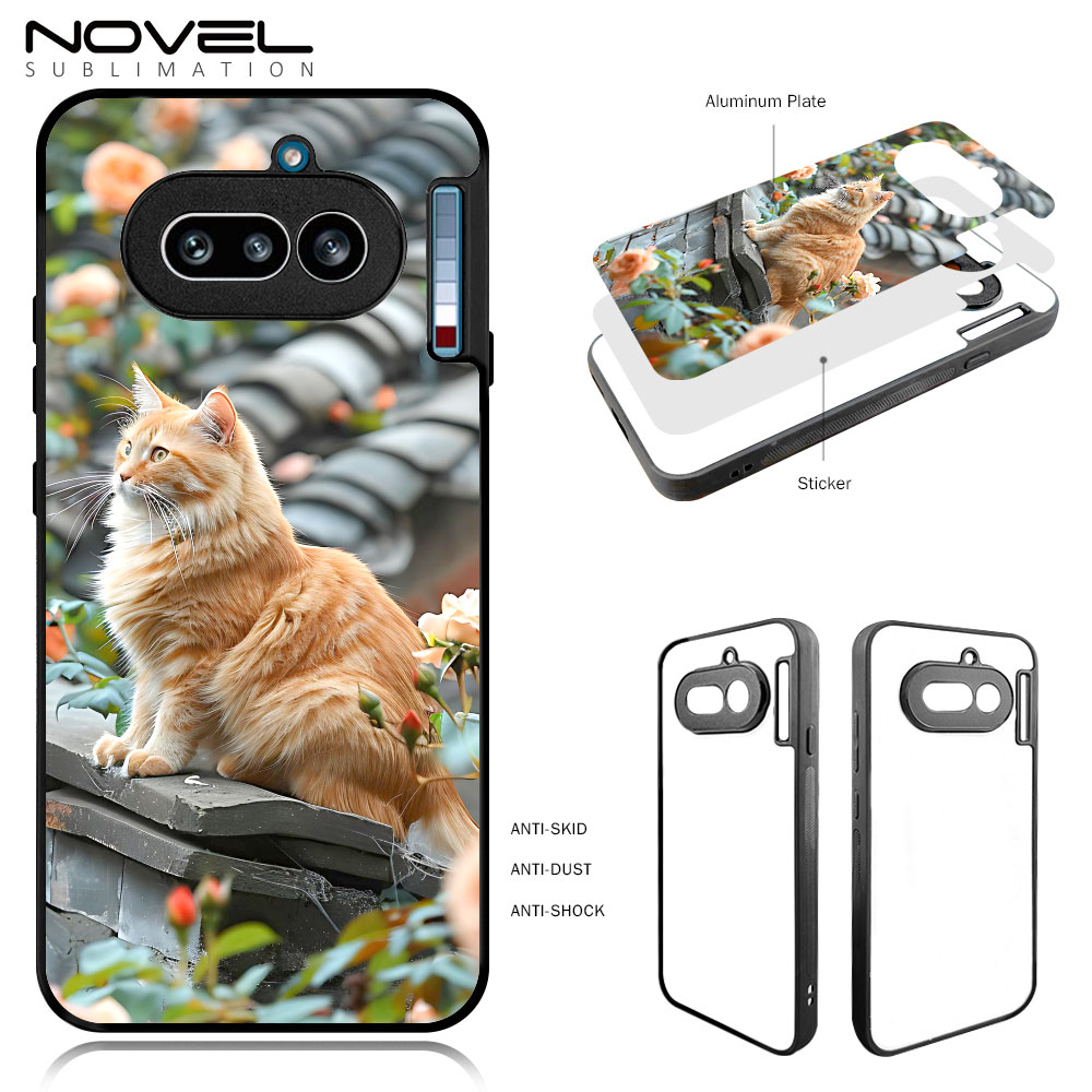 Sublimation 2D TPU Phone Case For Nothing Phone 4A, Nothing Phone 3A ProSoft Rubber Heat Press DIY Printing Phone Cover