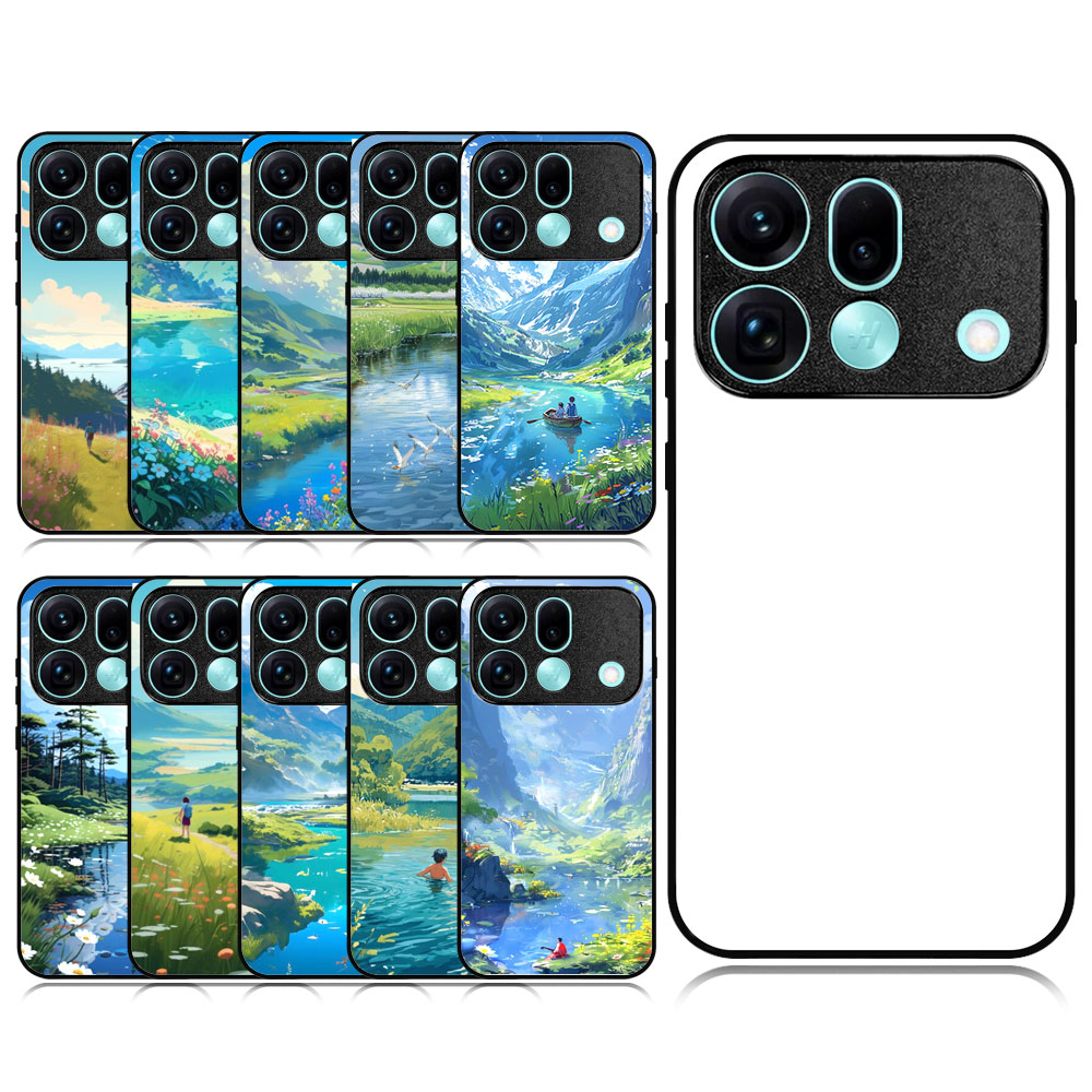 Sublimation Phone Case for Oppo Find X9S Pro Sublimation Blank 2D TPU Phone Case With Aluminum Insert