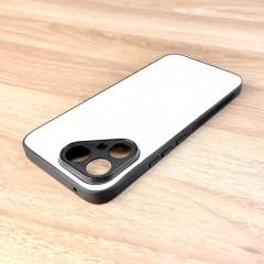 Smooth Sides!!! For Tecno Pova Curve 2, Pova Curve 2D TPU Phone Case With Aluminum Insert For Sublimation Printing