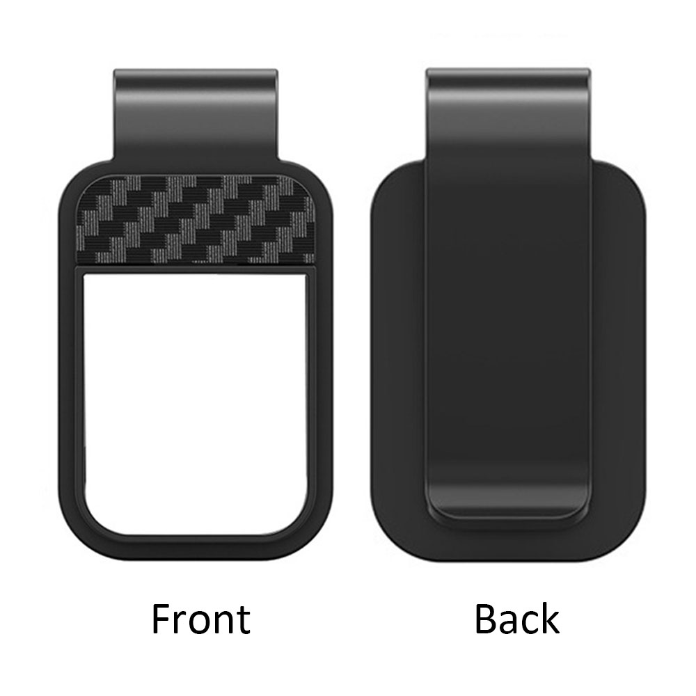 Sublimation Blank Car Sun Visor Glasses Clip Factory Direct ABS Plastic Eyeglass Holder Bulk Supply