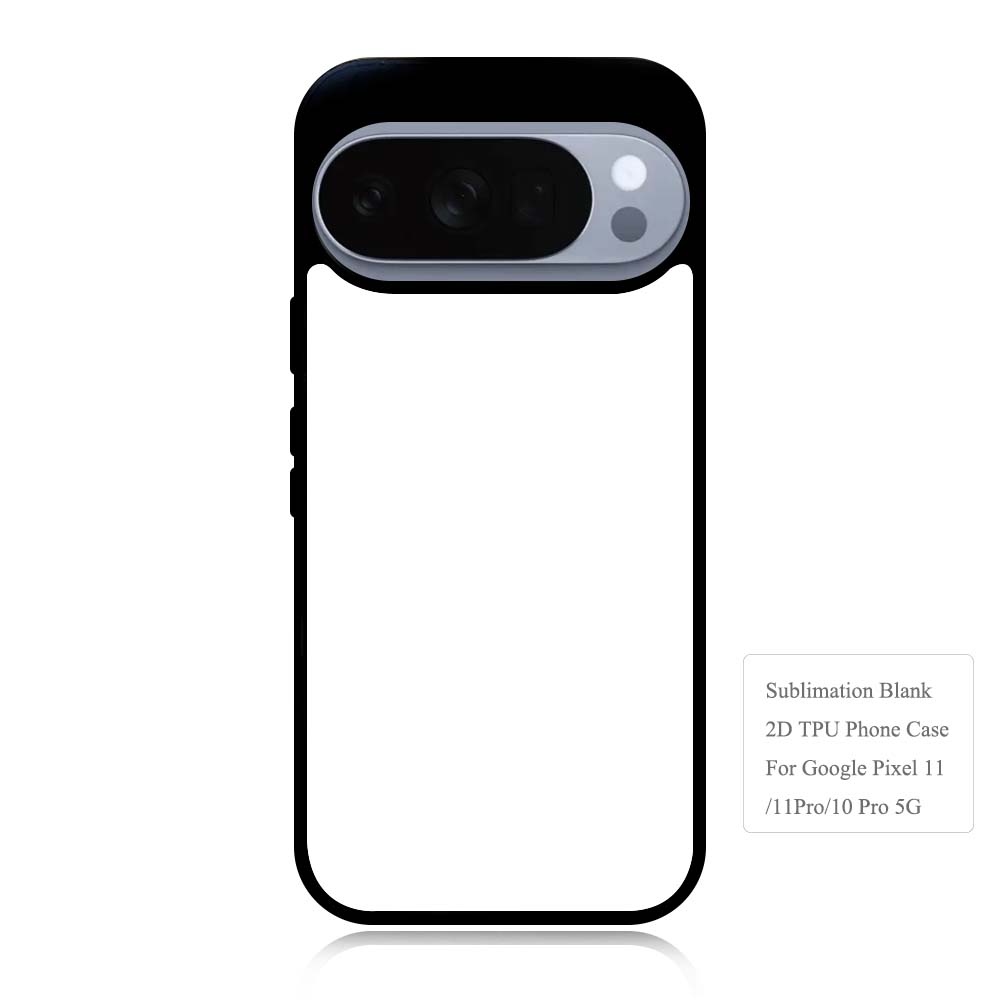 For Google Pixel 11, Pixel 10A,Pixel 9,Pixel 8A,Pixel 8,Pixel 7A,2,3,4  Sublimation Blank 2D TPU+PC Case Cover With Aluminum Sheet