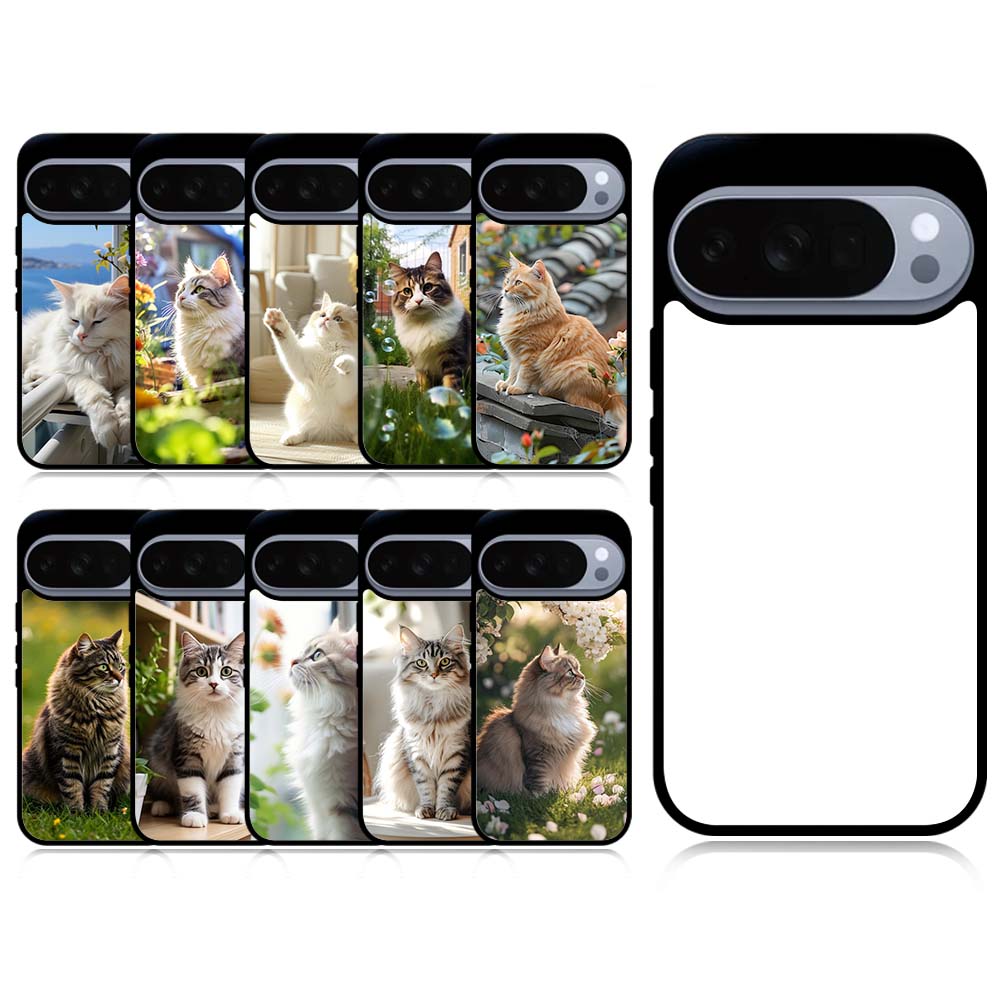 For Google Pixel 11, Pixel 10A,Pixel 9,Pixel 8A,Pixel 8,Pixel 7A,2,3,4  Sublimation Blank 2D TPU+PC Case Cover With Aluminum Sheet