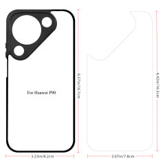 For Honor 600, Honor 600 Lite, Honor X6C, Honor 200,Honor 200 Pro, Honor GT 5G CN,Honor Series Sublimation Blank Rubber 2D TPU Phone Case Cover