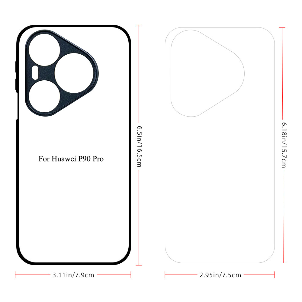 For Honor 600, Honor 600 Lite, Honor X6C, Honor 200,Honor 200 Pro, Honor GT 5G CN,Honor Series Sublimation Blank Rubber 2D TPU Phone Case Cover