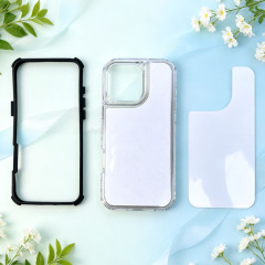 Sublimation Blank 3in1 Phone Case Factory Direct Triple Layer Colorful Shockproof Phone Cover Bulk Supply
