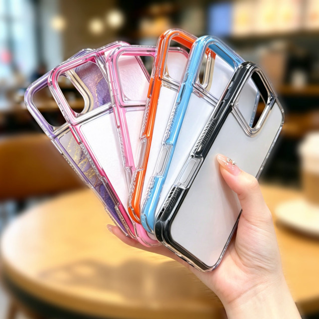 Sublimation Blank 3in1 Phone Case Factory Direct Triple Layer Colorful Shockproof Phone Cover Bulk Supply