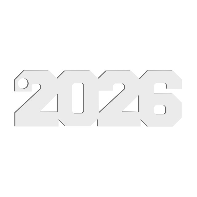 2026 Grad Season MDF Keychain Bulk Supply Sublimation Blank Custom Print Grad Souvenir Key Ring