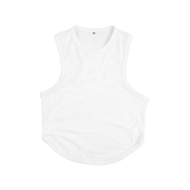 Blank Sublimation Dog Tank Top Bulk Supply Polyester Pet Dog Sleeveless Harness Vest for Custom Heat Transfer Print