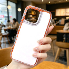 Sublimation Blank 3in1 Phone Case Factory Direct Triple Layer Colorful Shockproof Phone Cover Bulk Supply