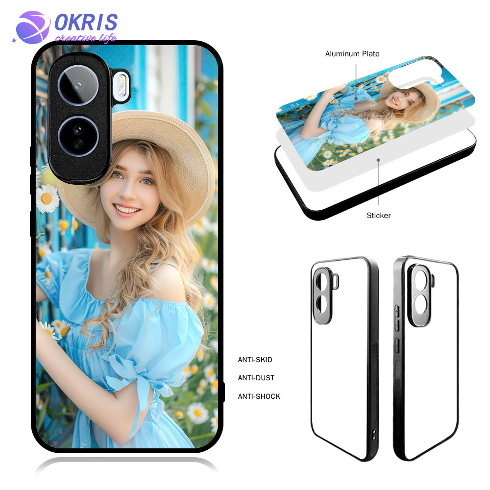 For Vivo T5 Pro Sublimation 2D TPU Phone Case DIY Heat Transfer Customized Phone Cover