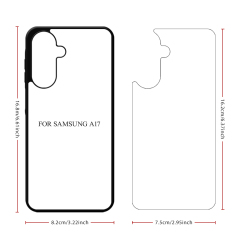 For Samsung Galaxy A27, A17, A37, A15 4G, A24,A25 5G,A8 Sublimation Blank 2D TPU Rubber Phone Case for DIY Printing