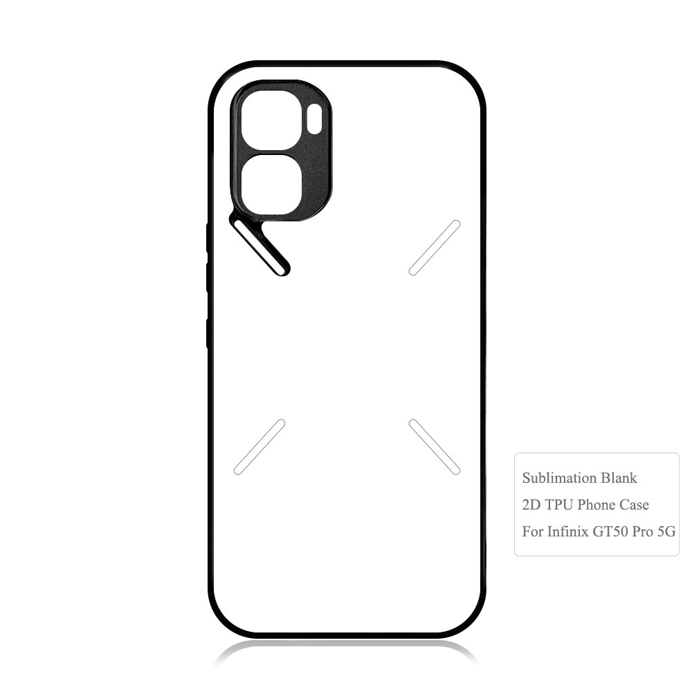 New Arrival!!! Sublimation 2D TPU Phone Case Heat Press DIY Phone Cover with Aluminum Insert for Infinix Note 60 Ultra 5G, Infinix GT 50 Pro 5G