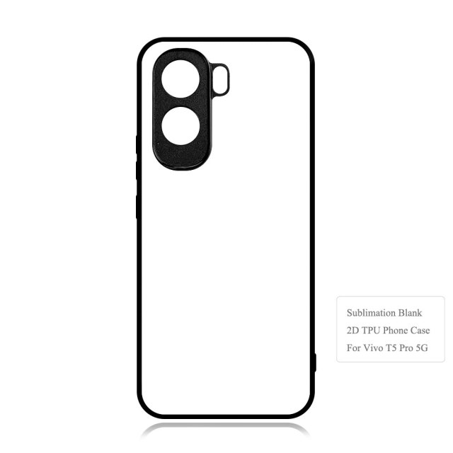 For Vivo T5 Pro Sublimation 2D TPU Phone Case DIY Heat Transfer Customized Phone Cover