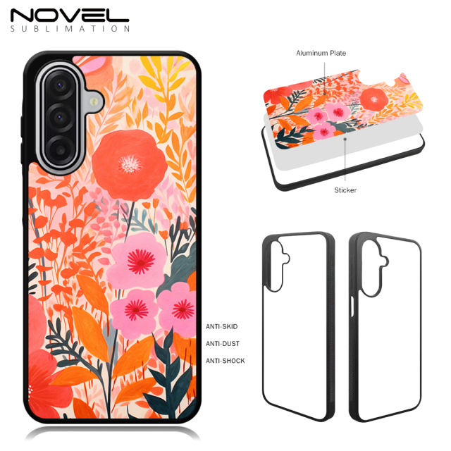 For Samsung Galaxy A27, A17, A37, A15 4G, A24,A25 5G,A8 Sublimation Blank 2D TPU Rubber Phone Case for DIY Printing