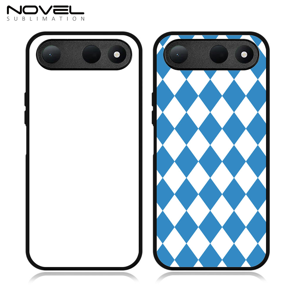 Smooth Sides!!! For Tecno Spark 50 Series Sublimation 2D TPU Silicone Phone Case Cover With Aluminum Insert for Tecno Spark 50 5G, Spark 40 4G, Spark 40C, Spark 40 Pro, Spark 40 Pro Plus