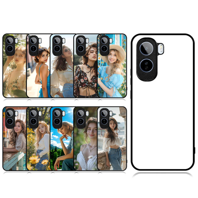 For Vivo T5 Pro Sublimation 2D TPU Phone Case DIY Heat Transfer Customized Phone Cover