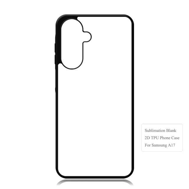 For Samsung Galaxy A27, A17, A37, A15 4G, A24,A25 5G,A8 Sublimation Blank 2D TPU Rubber Phone Case for DIY Printing