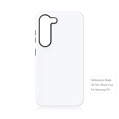 15% OFF!  3D 2in1 Film Case Sublimation Cover Customized DIY Cell Phone Case for Samsung S26, S25, S24, S23 Series