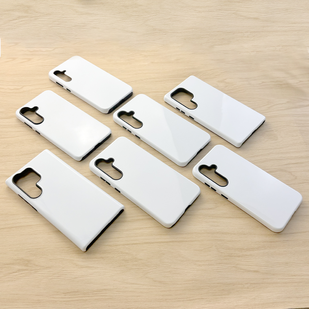 15% OFF!  3D 2in1 Film Case Sublimation Cover Customized DIY Cell Phone Case for Samsung S26, S25, S24, S23 Series