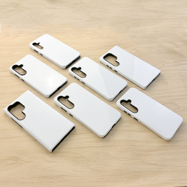 15% OFF!  3D 2in1 Film Case Sublimation Cover Customized DIY Cell Phone Case for Samsung S26, S25, S24, S23 Series