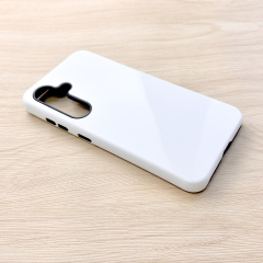 15% OFF!  3D 2in1 Film Case Sublimation Cover Customized DIY Cell Phone Case for Samsung S26, S25, S24, S23 Series