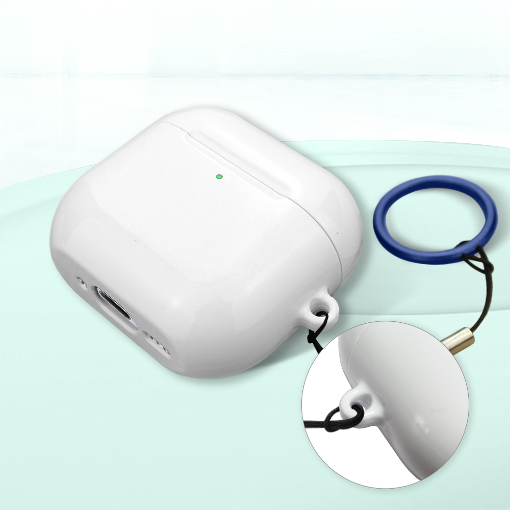 Sublimation Blank 3D Coated Film Earphone Cases 4 - Piece Type  Suitable for Air Pods 1&2 /3/4/Pro/Pro 2/Pro 3
