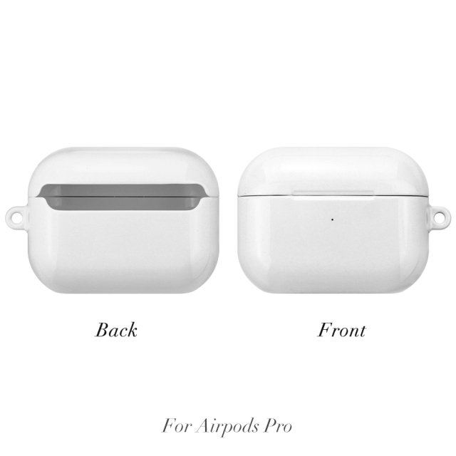 Sublimation Blank 3D Coated Film Earphone Cases 4 - Piece Type  Suitable for Air Pods 1&2 /3/4/Pro/Pro 2/Pro 3