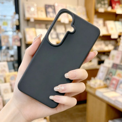 Flocked Inside Liquid Silicone Phone Case Bulk Supply Multi Colors Anti-drop Soft Silicone Mobile Phone Cover for Samsung