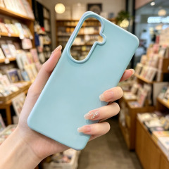 Flocked Inside Liquid Silicone Phone Case Bulk Supply Multi Colors Anti-drop Soft Silicone Mobile Phone Cover for Samsung