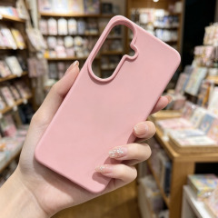 Flocked Inside Liquid Silicone Phone Case Bulk Supply Multi Colors Anti-drop Soft Silicone Mobile Phone Cover for Samsung